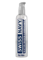 Swiss Navy Water Based Lubricant 4 Ounce 118 ml Water Based Lube